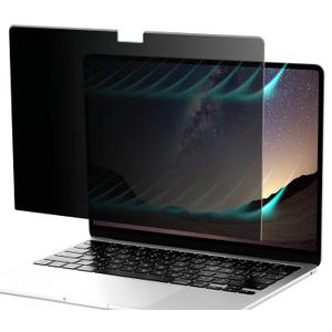 Privacy Screen for Macbook Air 13.6/13 Inch (2022-2026, M2, M3, M4, M5), Removable Matte Anti Glare Blue Light Protector Private Security Filter for 13.6 inch Mac Laptop Computer, 1-Pack