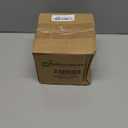 Restaurantware Plastic Bowls 20 Pcs 16 oz Gold Rimmed Disposable Soup Bowls Heavy-Duty Black Translucent Rippled Dinnerware Containers for Party, Desserts, Salads, Snacks, and Catering