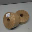 2-Pack Reinforced Water Activated Gummed Kraft Paper Tape, 2.75 inch x 380 ft, Total 760ft,for Heavy Duty Secure Packing and Shipping Writable Eco-Friendly Biodegradable