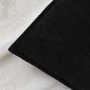 Kevin Textile Waterproof Decorative Pillow Covers Black 20x20 Inch Pack of 2 Soft Boucle Textured Throw Pillowcases Elegant Accent Pillows for Couch Sofa Chair Bed Home Decor Indoor Outdoor