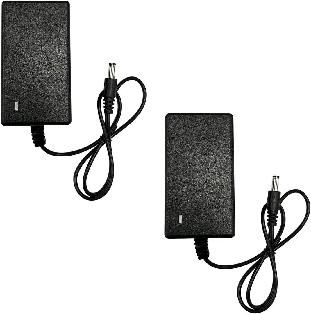 Mini Chainsaw Battery Charger, 1.0mAh Lithium Battery Charger, American Standard, Cordless Small Electric Portable Handheld Chainsaw Accessories (2Pcs)