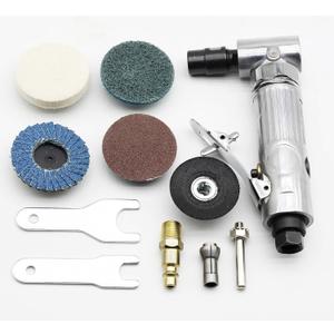 1/4 Inch Air Die Grinder  Lightweight Pneumatic Angle Grinder Tool for Metal, Deburring, Polishing, Grinding, with Safety Trigger