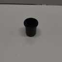 IKAPE 51MM, 54MM Espresso Dosing Cup, Compatible with All the 51MM to 54MM Portafilters, Espresso Coffee Accessory, Made of Aluminum (Black)