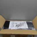 2 Pack 19IN Depth Under Sink Storage Organizer, Large 2-Tier Elegant Mesh Pull Out Shelf for Kitchen and Bathroom Cabinet Organization, L-Shaped and Adjustable Height Design-Black