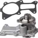 TUCAREST AW6189 Professional Water Pump Kit With Gasket (For 3.8L V6 Only) Compatible With 2007 2008 2009 2010 2011 Je-ep Wrangler