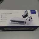 PS5 Horizontal Stand with 3-Level Cooling Fans for PlayStation 5 Console, PS5 Accessories Controller Charging Station for PS 5 Edge Controller, P5 Cooling Station (Not Fit PS 5 Slim/Pro)