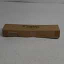 TONIAL Curtain Rod 16 to 30 Inch(1.3 to 2.5 ft), Adjustable Splicing Window Curtain Rods, 3/4 Drapery Rods for Windows, Decorative Single Rod with Modern Cap Finial, Silver