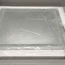 Hasipu Vanity Mirror with Lights, 61.5 X 50cm LED Makeup Mirror for Desk, Tabletop Makeup Mirror with Lights, Smart Touch Control 3 Colors Dimmable 360 Rotation, Square White (24.2"L x 19.7"W)