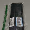 Trash Can Mat, Waterproof Raised Edge Silicone Under Garbage Can Mat, 11.8" X18.9" Non-Slip Trash Can Pad for Kitchen Office Bedroom Reduce Floor Carpet Wall Scratches, Black