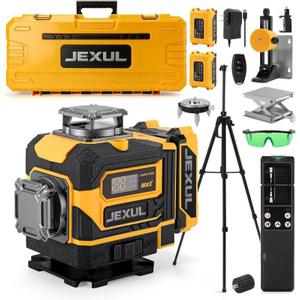 16 Line Laser Level, 4D Self Leveling Kit