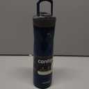 Contigo Cortland Chill 2.0 Blueberry Stainless Steel Water Bottle VacuumInsulated SpillProof Lid 24oz Ideal for Hot or Cold Drinks Interchangeable Lid Perfect for Kids & Adults