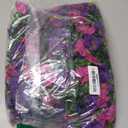 Ivydale 2 PCS Artificial Hanging Flowers Fake Plants Outdoor,Silk Morning Glory Faux Flowers with Eucalyptus Leaf,UV Resistant Realistic Hanging Petunias Plants for Home Garden Decor (Purple+Fuchsia)