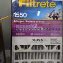 Filtrete NDP02-4IN-4 16×25×5 in. Pleated Air Filter, Ultra Allergen Reduction, Purple, MPR 1550, 3 Months - Quantity 4 (2 pcs)