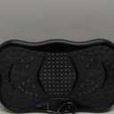 Vibration Plate Exercise Machine, Lymphatic Drainage Machine for Weight Loss, Lymphatic Drainage & Muscle Recovery, Multiple Speeds with Bluetooth & Remote, Max User Weight 330lbs (Pure Black)