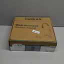 Wall Mount Faucet, Hurran Kitchen Faucet, 8 Inch Utility Sink Faucet with 2 Functions Sprayer, Commercial Kitchen Sink Faucet Dual Handles for Laundry Room Restaurant Compartment Sink (Chrome)