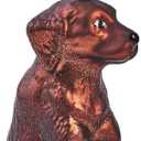 2 x Funny Hanging Christmas Ornaments 2025 - Dog Friend Glass Blown Cute Tree Decorations, 3D Animal Premium Decorative Holiday Decor for Xmas Home Outdoor Window Centerpiece