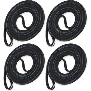 Canamax 341241 Dryer Drum Belt For AP2946843 W10127457 FSP341241 8066065 694088 - Compatible with Kenmore Whirlpool KitchenAid - PS346995 31531589 14210003 529597 WED4815EW1 NED4655EW1 - Pack of 4 Canamax 341241 Dryer Drum Belt For AP2946843 W10127457 FSP341241 8066065 694088 - Compatible with Kenmore Whirlpool KitchenAid - PS346995 31531589 14210003 529597 WED4815EW1 NED4655EW1 - Pack of 4