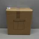 White 12 Liter Rectangular Plastic Small Garbage Can With Lid,2 Pack 3.17 Gallon Slim Bathroom Trash Can with Lid and Dog Proof Garbage Can and Wastebasket,Lidded Trashcan for Bedroom,Rv,Dorm,Office