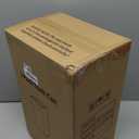 Bathroom Trash Can with Lid, 2 Pack 4 Gallons/15 Liters Garbage Can with Pop-Up Lid, Small Plastic Trash Can, Slim Trash Bin Waste Basket for Bathroom, Bedroom, Office, Living Room(Black)