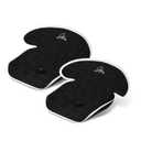 Bear and Care - Piddle Pads - Strollers, Bouncers & Car Seat Pad, Waterproof & Machine-Washable Cover on Car Potty for Toddler Toilet Training (Black, Pack of 2)