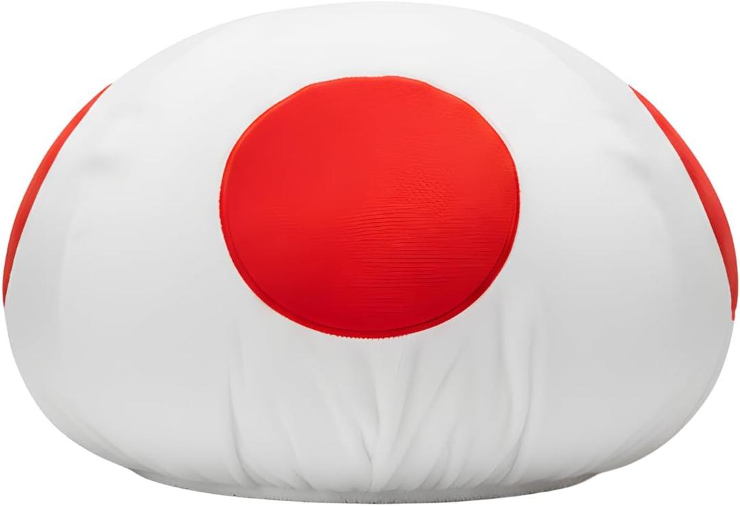 ComfyCamper Mushroom Hat Costume for Adults - Womens Mens Pink Red White Cosplay Halloween Costumes Boys Girls Women (One Size)