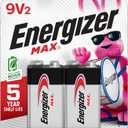 Energizer MAX 9V Batteries (24 Pack), 9 Volt Alkaline Batteries