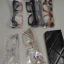 CCVOO Oprah Style Reading Glasses for Women, Stylish Eyeglasses, Blue Light Readers for Women, Cheaters (A1 Mix)