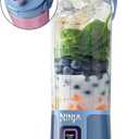 Ninja Blast Portable Blender, Cordless, 18oz. Vessel, Personal Blender For-Shakes and Smoothies, BPA Free, Leakproof-Lid and Sip Spout, USB-C Rechargeable, Dishwasher Safe Parts, Denim Blue, BC151ND