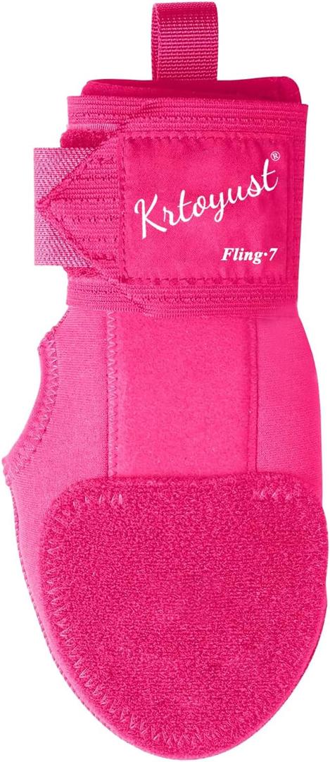 KRTOYUST Sliding Mitt - Baseball Softball Baserunning Sliding Glove with Elastic Compression Strap, Custom Design for Youth and Adult (Pink), Right Hand