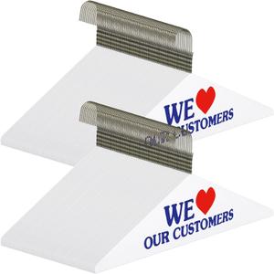 120 Pcs Wire Hangers Bulk 16" Dry Cleaner Hangers for Clothes Caped Clothing Pants(Heart,Red,Blue)