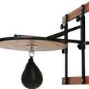 Houseables Speed Bag, Speed Bags for Boxing, Speedbag, Speedbag Platform, Punching Ball, Wall Mount Stand, Adjustable Height, Training Equipment, Wall Mounted Kit, Swivel Ball, Home, Gym, Professional