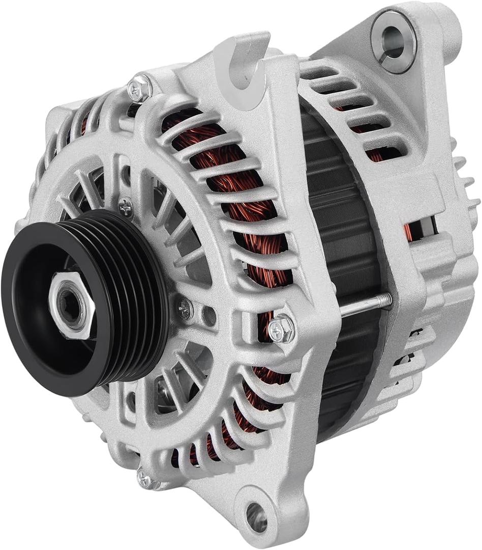 11273 Alternator Compatible with Ford Edge 20072014/Taurus 20082012/Fusion 20102012, 3.5L V6; Compatible with Lincoln MKX/MKZ; Compatible with Mercury Sable | 12V 150A 6-Groove, 7T4T10300AD