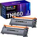 E-Z Ink Compatible TN660 Toner Cartridge Replacement for Brother TN-660 TN660 TN630 High Yield to Use with HL-L2380DW HL-L2320D HL-L2340DW DCP-L2540DW MFC-L2700DW MFC-L2720DW Printer (Black, 2 Pack)