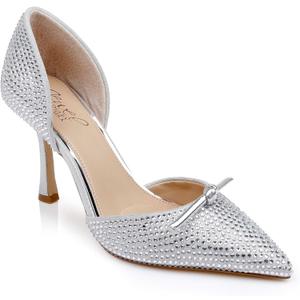 Jewel Badgley Mischka Terresa D'Orsay Stiletto Pumps, 9.5