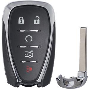 Key Fob Replacement Fits for Chevrolet Malibu Camaro 2016 2017 2018 2019 2020 2021 2022 2023 2024 2025 Cruze 16-19 Smart Proximity Keyless Entry Remote Start HYQ4EA HYQ4ES 13508769 433 MHz