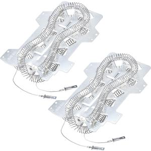 AMI PARTS 2 Pack of DC47-00019A Dryer Heating Element Compatible with Samsung- Replaces DC47-00019A, 35001247, 35001119, AP4045884, AH2038533, EA2038533, PS2038533, ERDC47-00019A
