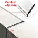 Wall Corner Protector - 2PCS, 31.5"x1.18" - Self Adhesive Clear Corner Protectors for Walls, Cabinet Doors, Edge Protector Trim; Easy to Install Corner Guards for Walls (80cm x 3cm)