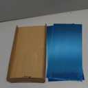 2 Pack 304 Stainless Steel Sheets Metal, 12" x 6" x 1/32" (0.8MM) Sheet Metal, Food Grade Steel Plate Perfect for DIY, Kitchen & Crafts, Corrosion Resistant for Automotive & HVAC