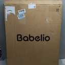 Babelio 26-31 in Narrow Baby Gate for Stairs with Wide Door, PressGuard II
Pressure/Wall Mount, Dual Lock with Indicator, Auto Close, Heavy Duty, Easy Install for Doorways, Kitchens, Hallway, White