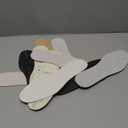 6 Pairs Unisex Breathable Shoe Insoles Inserts Double Layer Latex Foam Perforated Insole Cushioning Walking Comfort Replaceable Insoles for Men 5-11 Woman 2-8(Black, White, Brown)