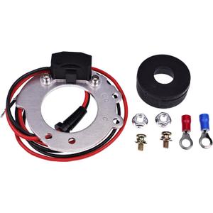 Ignitor Conversion Kit 1244A Compatible with Ford Tractors 8N 4 Cylinder Series 500 to 900 Series 12V, Points to Electronic Ignitor