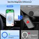 2 x Magnetic for iPhone 17 Pro Max Case, Full Camera Protection, Compatible with MagSafe, Military-Grade Shockproof, Anti-Slip, Matte Slim Cover for i Phone 17 Pro Max Phone Case 6.9", Blue