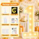 Large 4FT Marquee Light Up Numbers 2 for Party Decorations