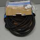 POHIR Pressure Washer Hose 50 ft with 3/8 Inch Quick Connect, Kink Resistant High Tensile Wire Braided,with 2 pcs M22 14mm Adapter Set, 4200 PSI Power Washer Hose