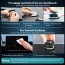 Magnetic Car Phone Holder, Universal 360 Dashboard Suction Cup Mount for Driving, Gym or Office, Foldable Vacuum Phone Holder for iPhone