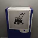 Chicco KeyFit Caddy Frame Stroller, Accepts All Chicco Infant Car Seats, Adjustable Handle, Parent Tray, Black/Black