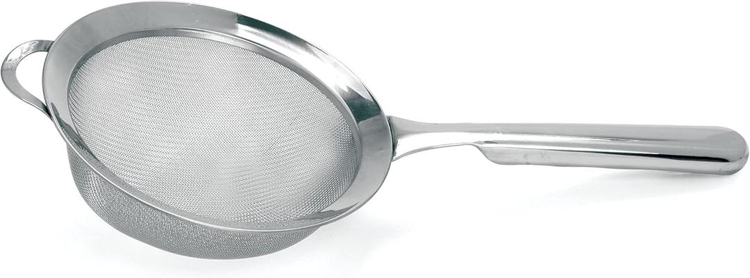 Norpro 2155 KRONA Stainless Steel Double Mesh Strainer, 6", As Shown
