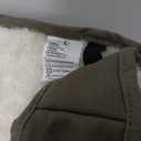 Kuoser Canvas Dog Coat, Warm Dog Jacket Reflective Fleece Pet Cold Weather Coat, Warm Doggie Clothes Waterproof Winter Vest with Zipper Leash Hole for Small Medium Large Dogs, Army Green L (Large (Pack of 1))