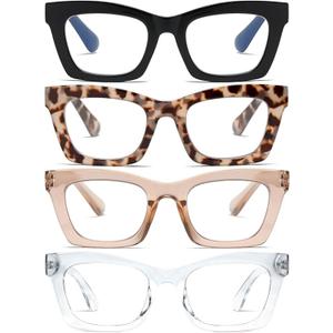 Stylish Reading Glasses for Women, Stylish Eyeglasses, Blue Light Readers, Cheaters
