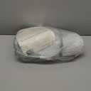 Rose Home Fashion Thermal Insulated Blackout Curtain Liner 2 Panels Per Set-Ring Included- 100% Darkening Blackout Liner for 63 Inch Curtains, Greyish White, W50 x L59